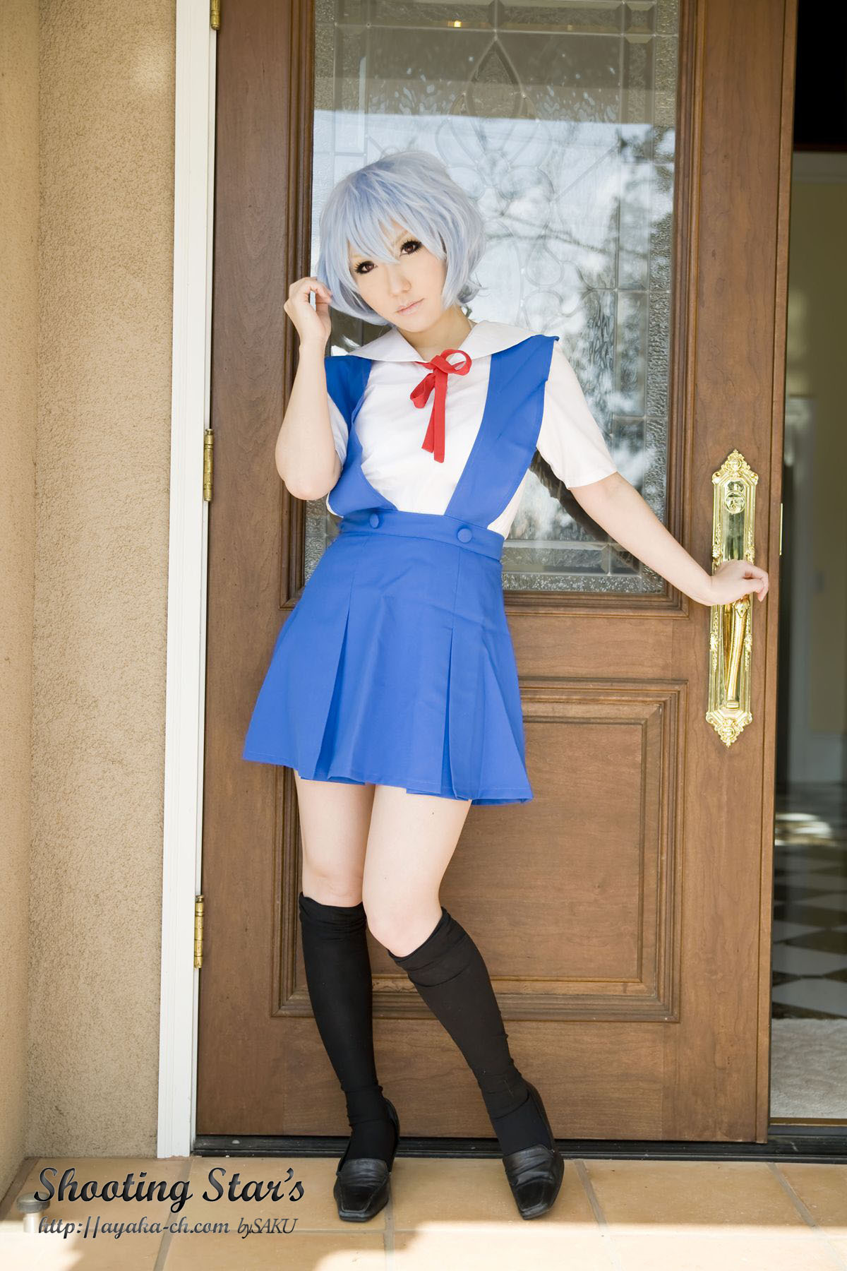 [Cosplay] 2013.03.26 Evangelion - Big Tits Rei Ayanami 1